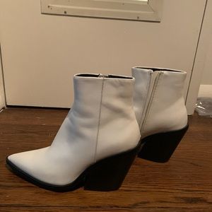 Steve Madden leather ankle boots